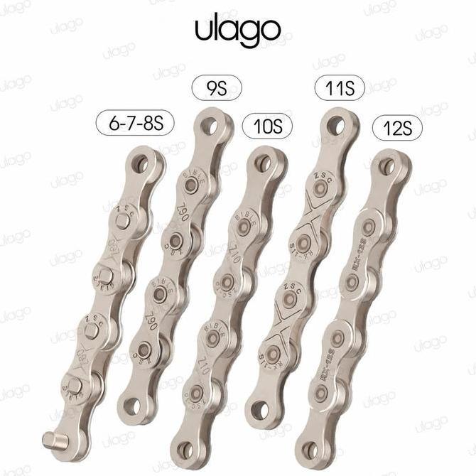 rantai sepeda ULAGO 116 link zsc bible single 8 9 10 11 12 speed s Z80 Z90 Z10 RX11s RX12s vg toopre