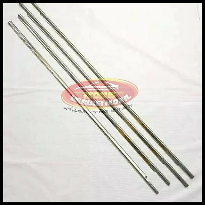 TERLARIS LIST KACA SAMPING MOBIL KIJANG NEW KAPSUL LGX 1997 SD 2004 BESI STAINLESS CHROME 