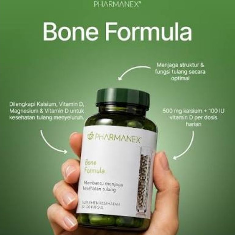 bone formula pharmanex - supports healthy bones - suplemen bone formulla