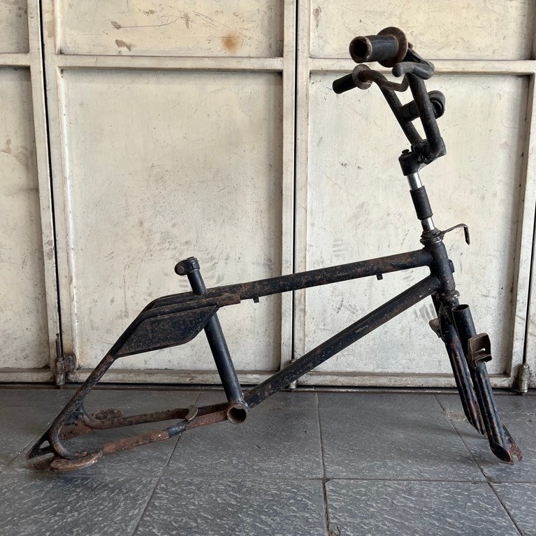 Frame Set Fork Sepeda BMX Jadul Marubeni Ori