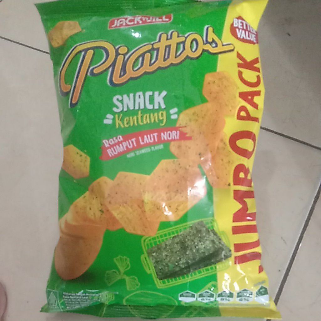 Piattos Jumbo Pack Rasa Rumput Laut