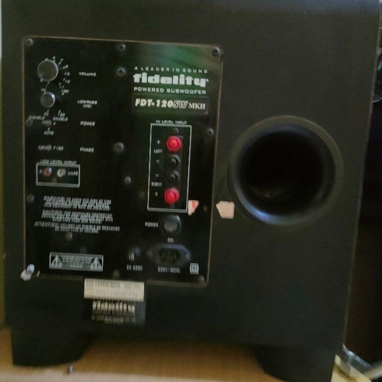 subwoofer aktif 12inch fidelity