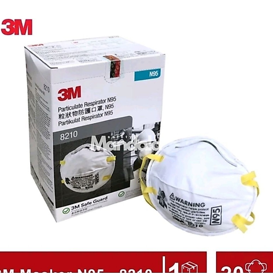 3M Maskerr N95 8210 /Masker 8210 / Maskerr 3M 8210 Original 3M