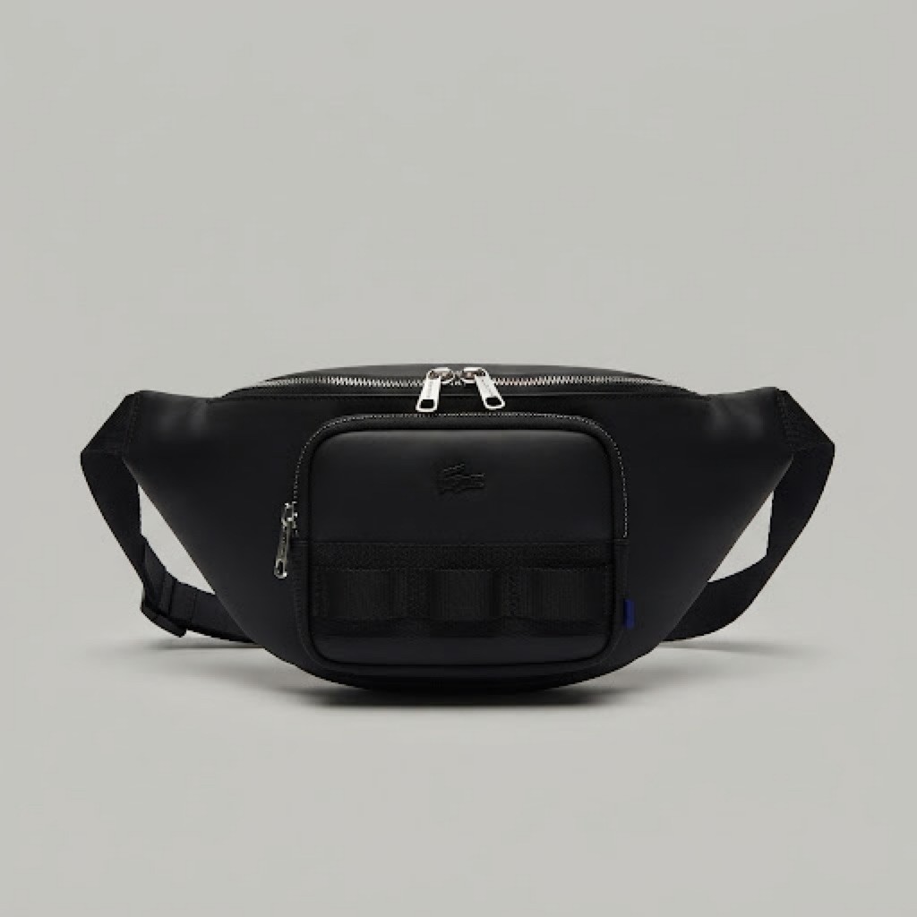 Tas Selempang Pria Lacoste Yzio Belt Bag - Black