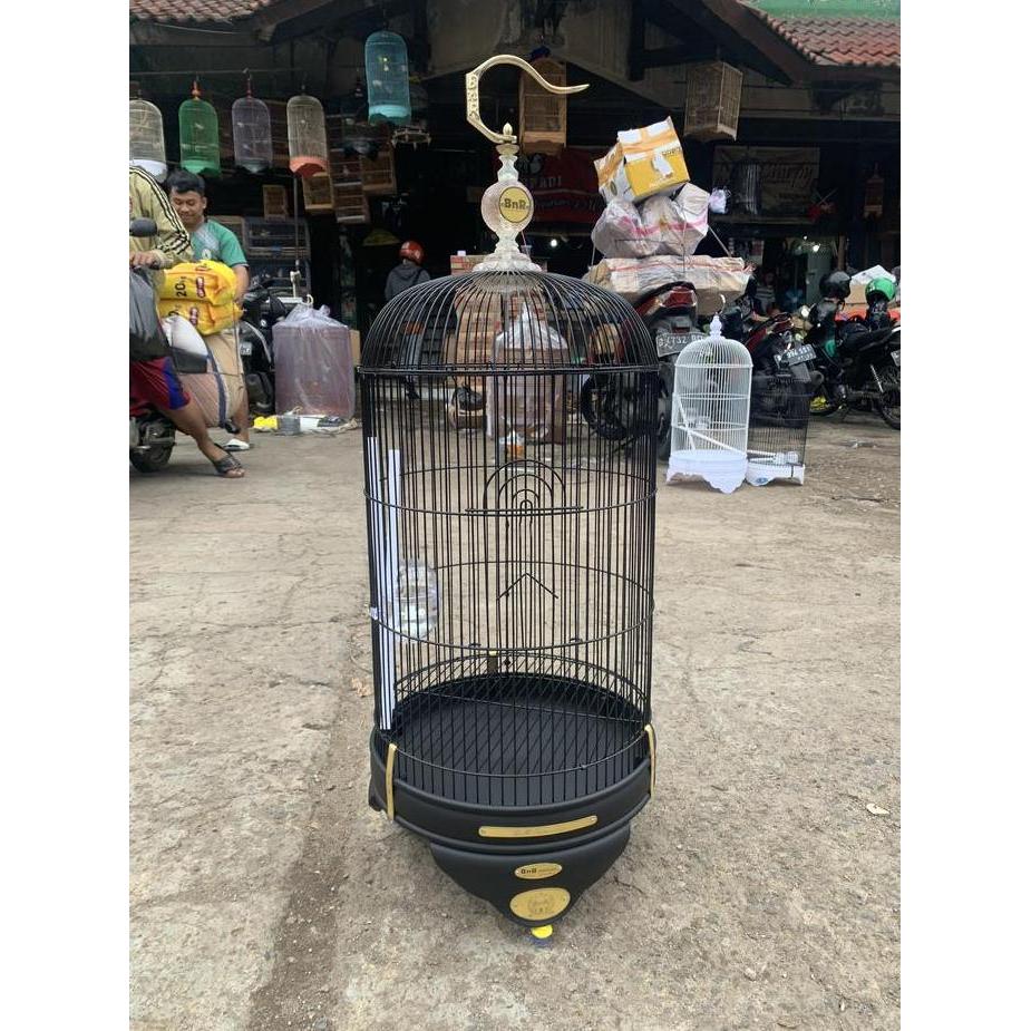 sangkar lovebird bnr black doff terbaru