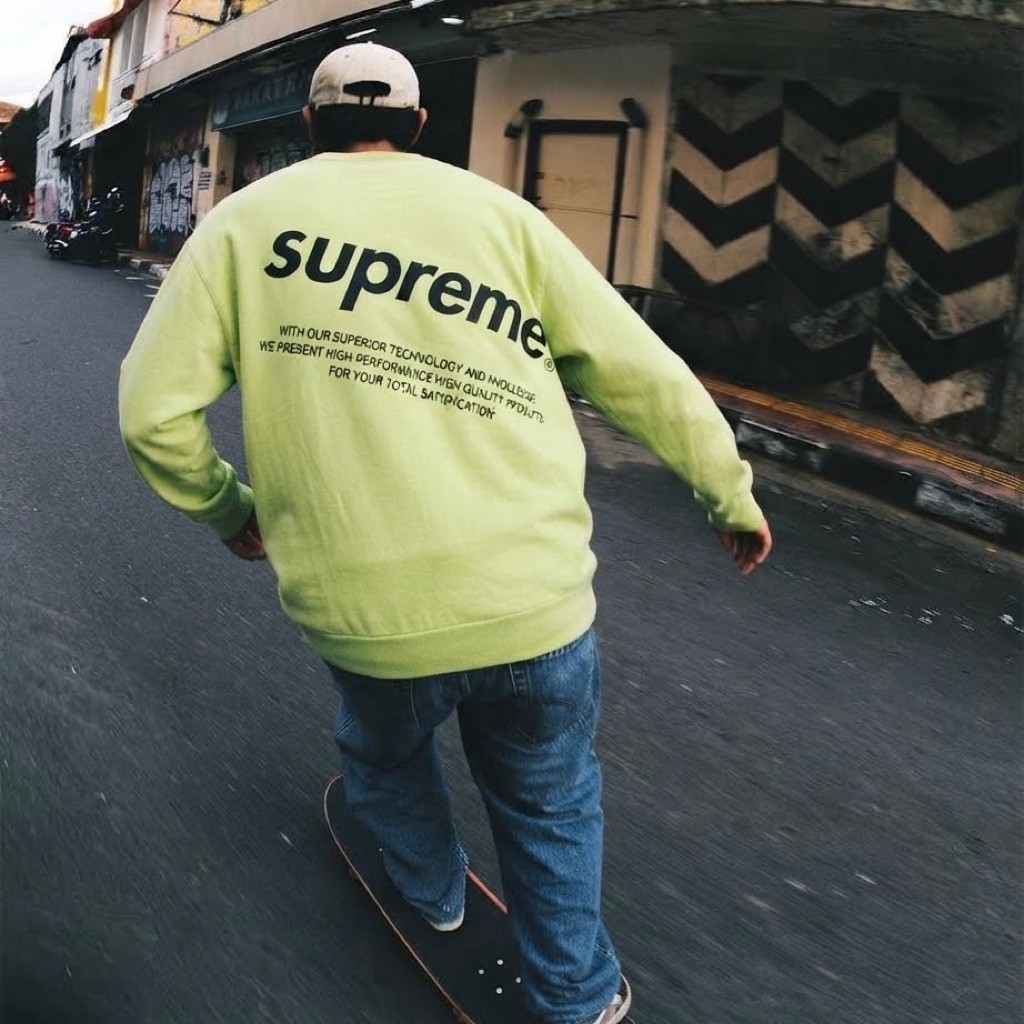 Kaos Longsleeve Supreme Second
