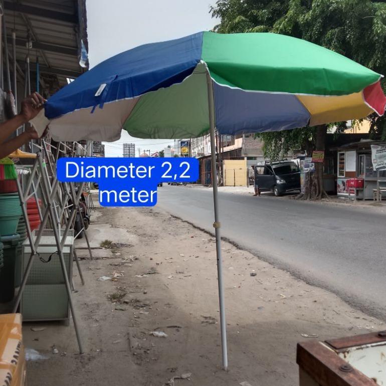 payung jualan besar jumbo payung dagang payung pantai payung pelangi payung tenda