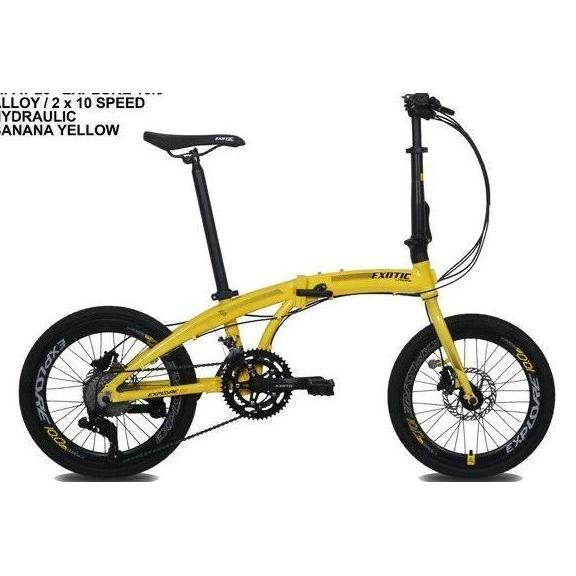 Exotic Explore 10.0 Hydraulic 10 Speed By Pacific Bike