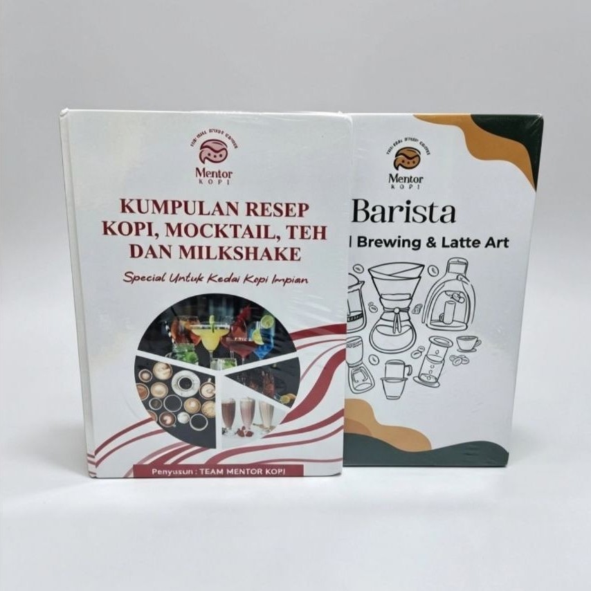 BUKU RESEP KOPI & MINUMAN KEKINIAN / Buku Resep Minuman Kekinian