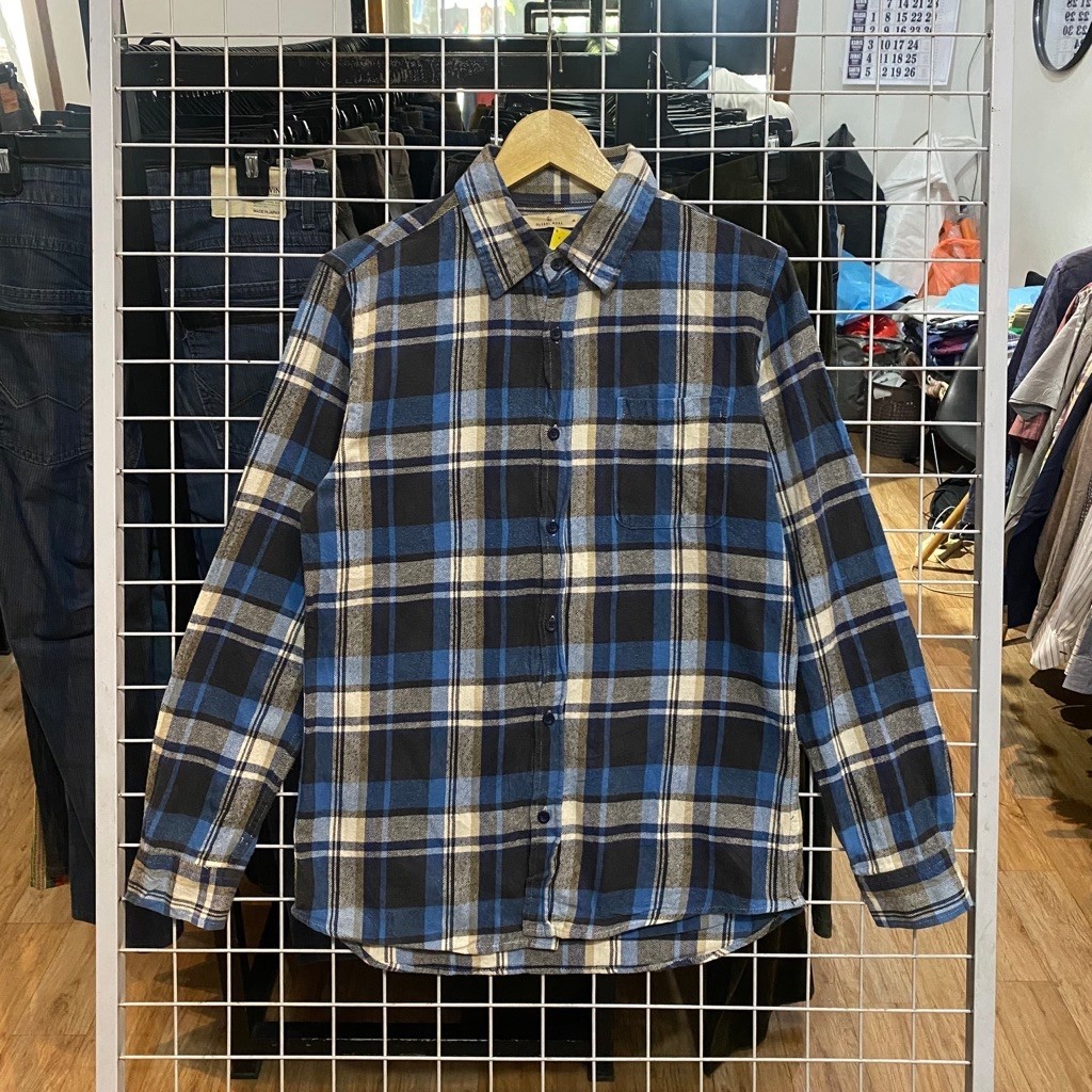 Global Work Plaid Flannel Shirts #Fl1645