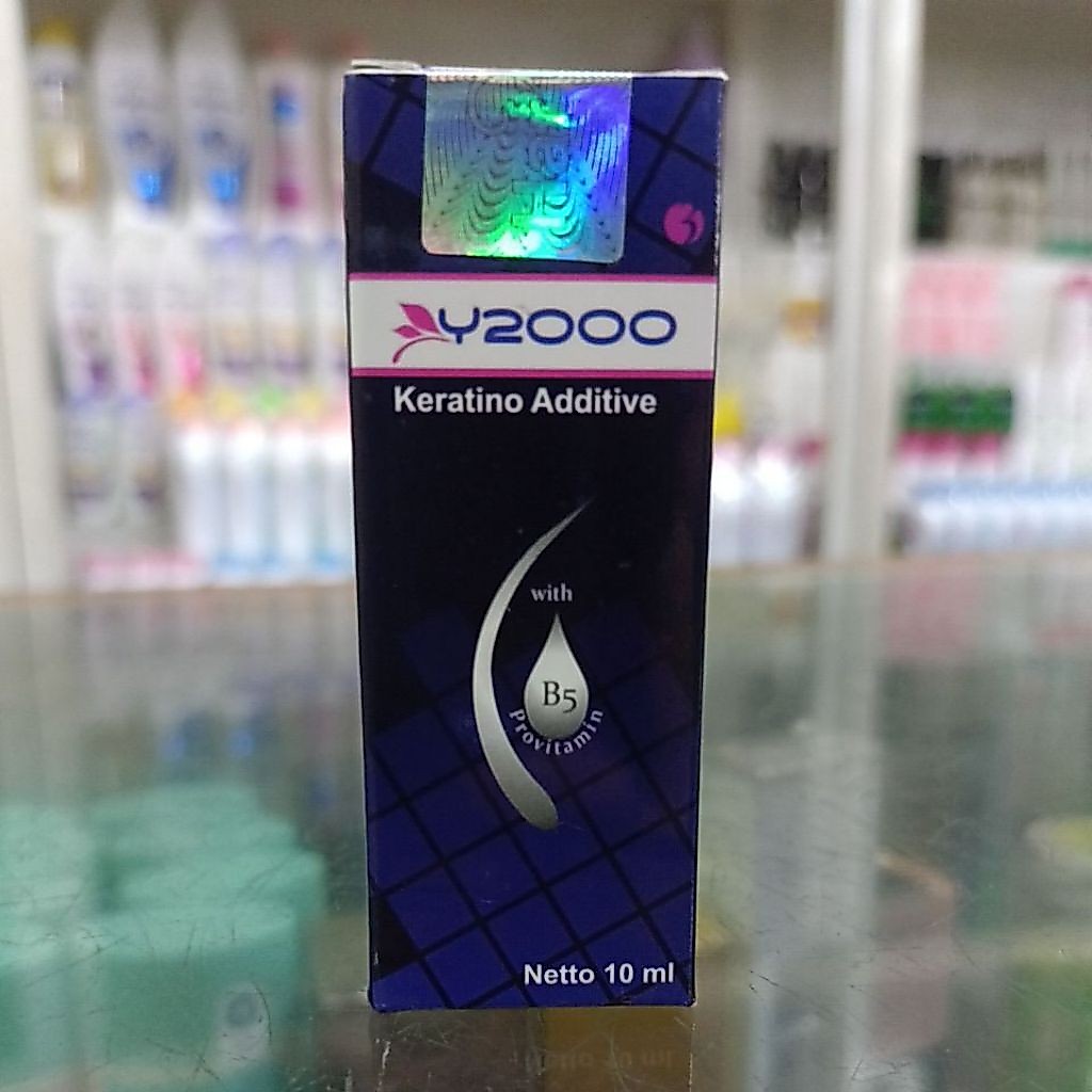 Y2000 Keratino Additive 10ml Memperbaiki Rambut Keratin Provitamin B5