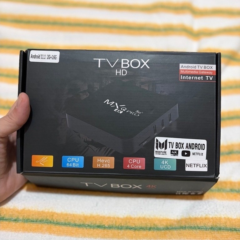 PRELOVED TV BOX ANDROID INTERNET TV