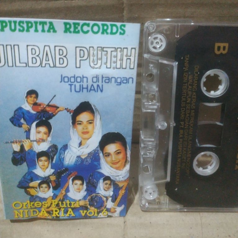 Kaset pita Nida Ria : Jilbab Putih