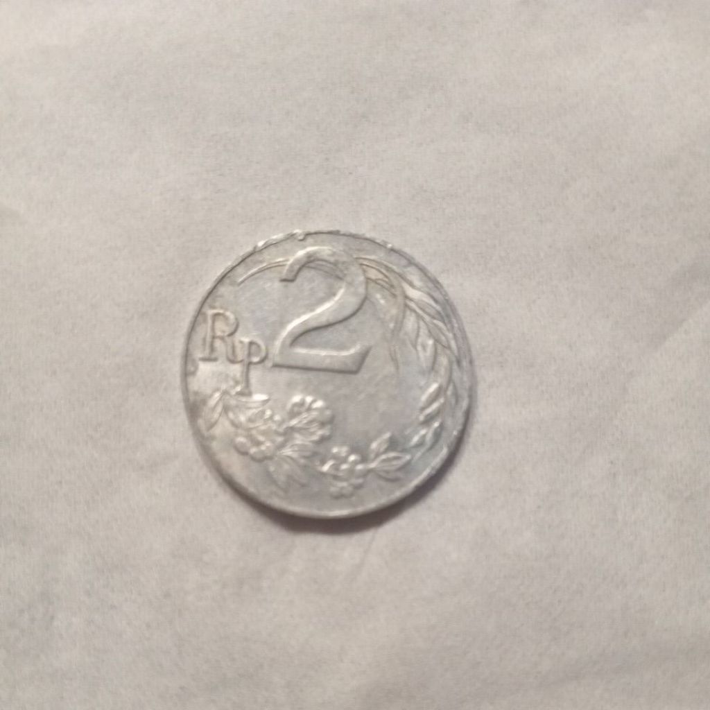 koin 2 rupiah 1970