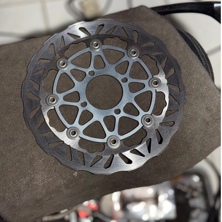 Disk disc piringan moto1 grey 260mm yamaha&honda second