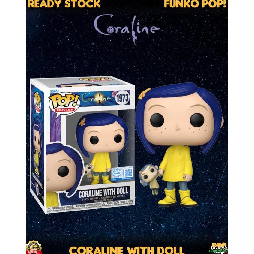 FUNKO POP MOVIE CORALINE - CORALINE W/ DOLL #1973