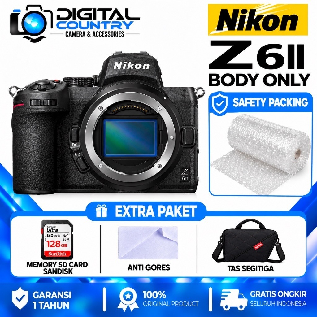 NIKON Z6 II BODY ONLY / NIKON Z6 MARK II BODY ONLY / NIKON Z6 II BODY ONLY MIRRORLESS CAMERA