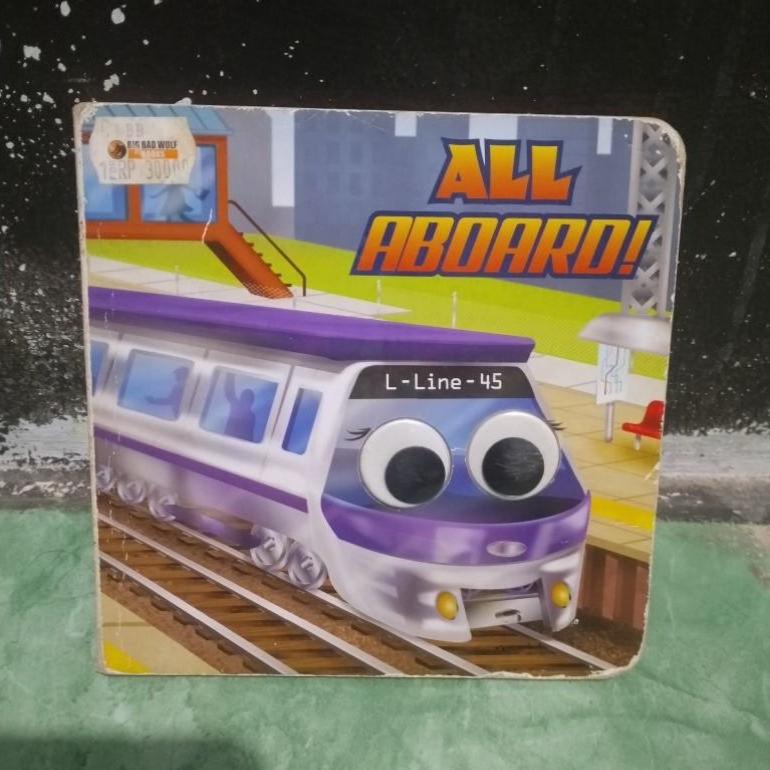 Buku Board Book anak Preloved