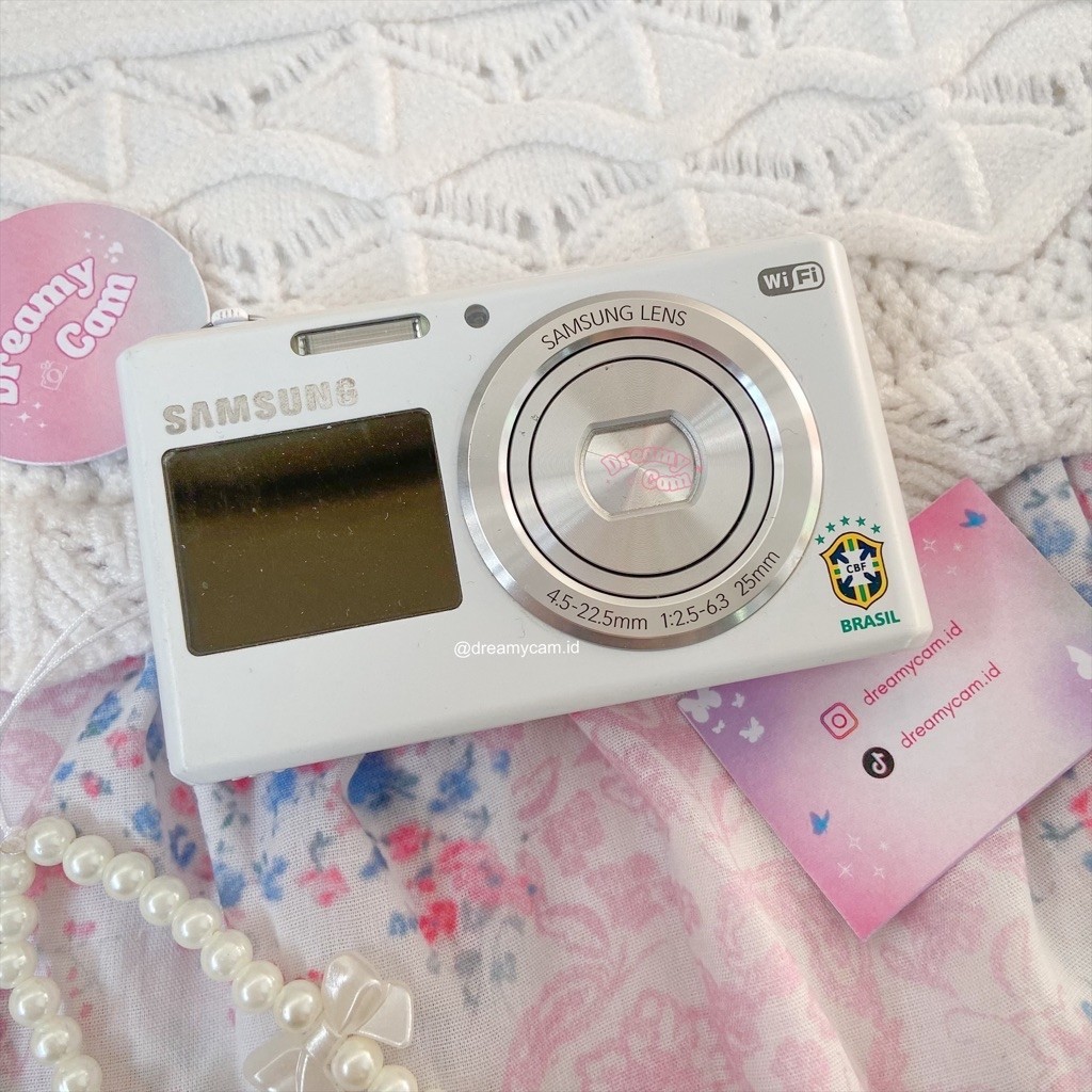 Samsung DV150F White Brazil Digital Compact Pocket Camera Secondhand