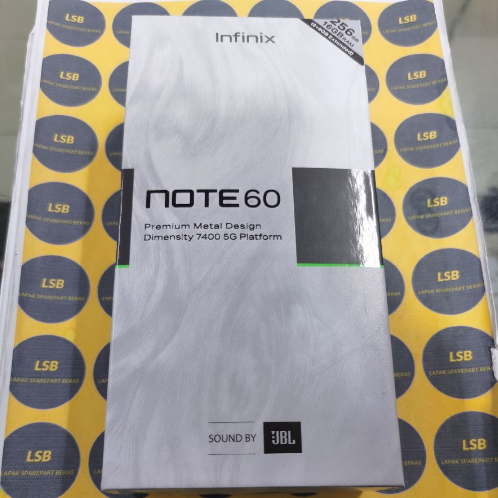 DUS BOX HANDPHONE INFINIX NOTE 60 ORIGINAL BEKAS