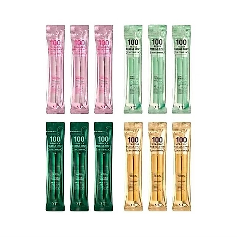 VT Collagen Reedle Shot Ampoul | Reti-A Reedle Shot | Vita Light | VT Pro Cica Reedle Shot Sachet