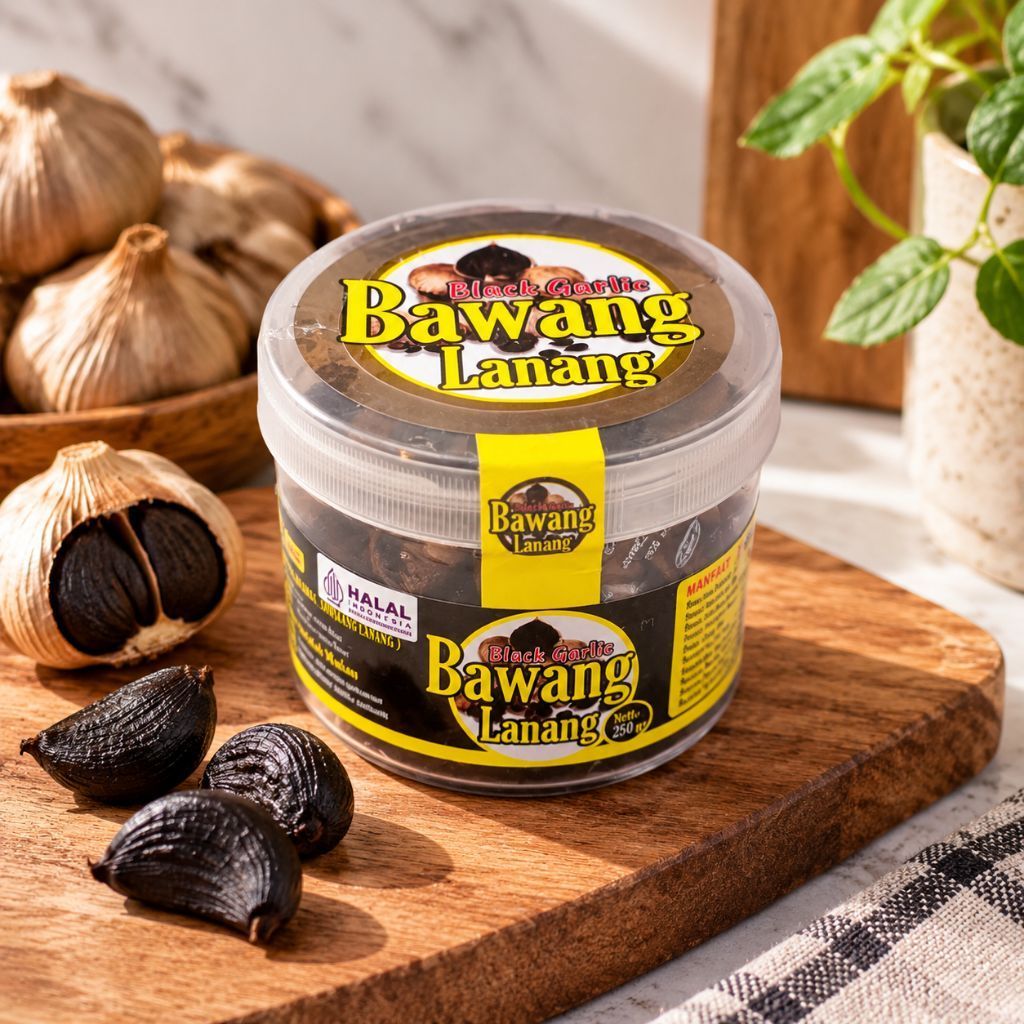 Bawang lanang/Bawang hitam/Black garlic