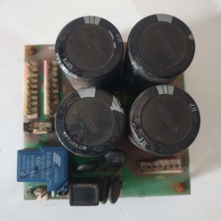 power suplly kapasitor board pcb mesin las lakoni rhino 160A 200A copotan