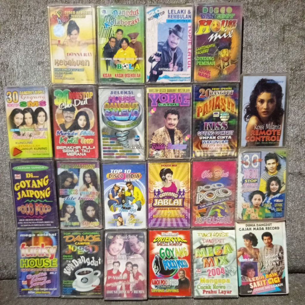 kaset pita disco dangdut - housemix dangdut