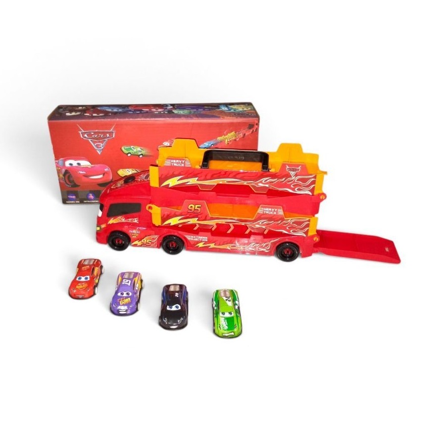 Mainan mobil truck cargo ejection series