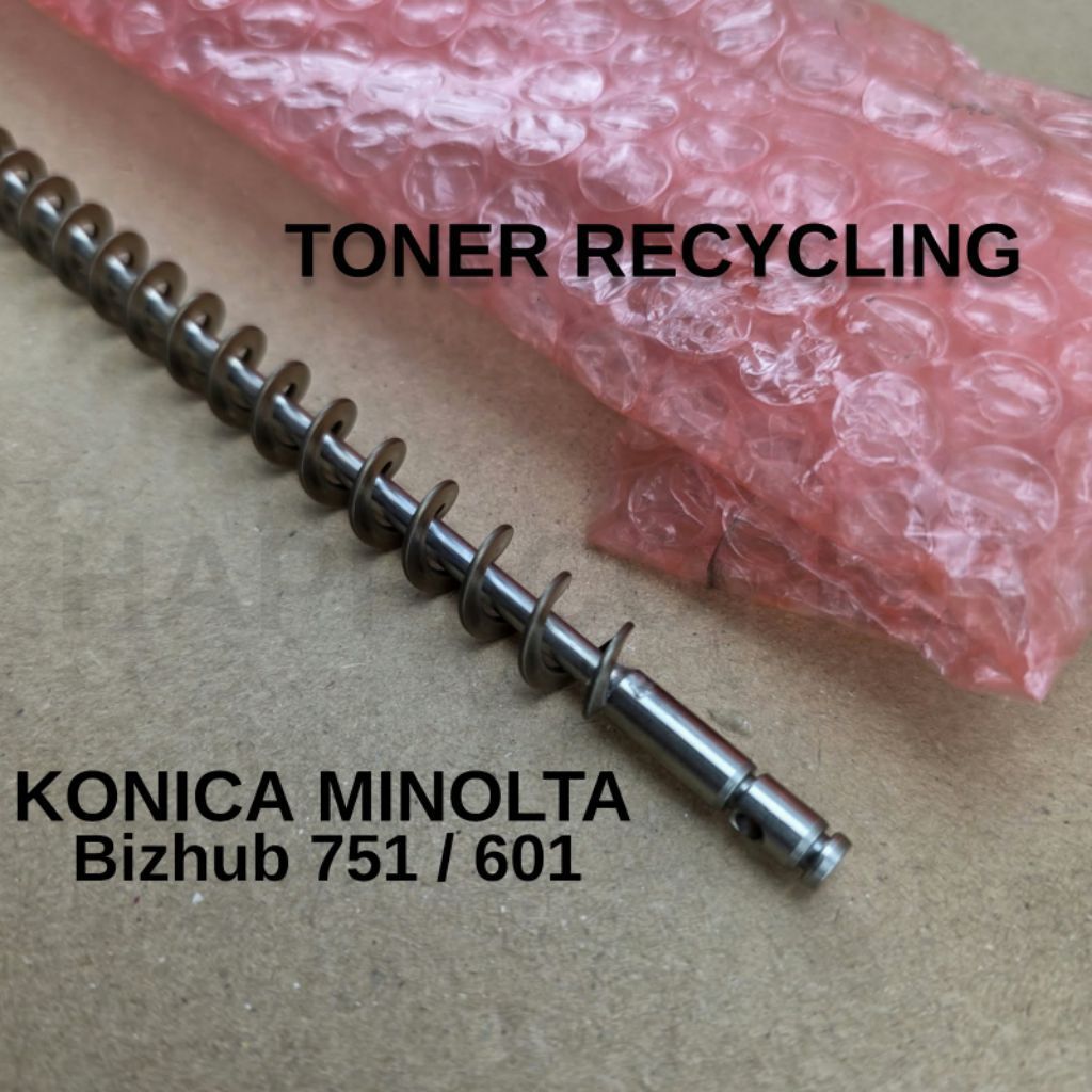 Recycling konica minolta bizhub 601 bizhub 751 toner Recycling screw bz751 bz601 56AA20520