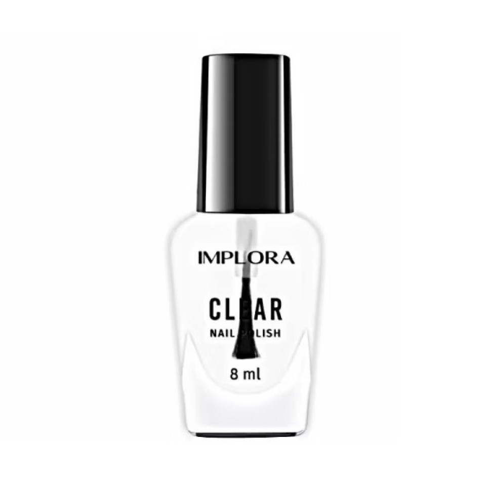Implora Kutek Bening - Nail Polish Clear/ Kutek Non Peel Off (Eceran / 1pc)