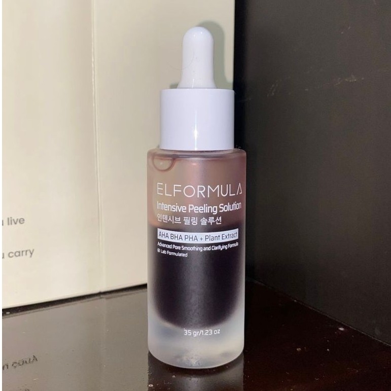 (PRELOVED) ELFORMULA Intensive Peeling Solution AHA BHA PHA + Plant Extract 35 gr 1.23 oz