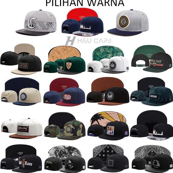 Topi cayler dan sons topi Snapback hip hop bordir merek tide untuk pria dan wanita Snapback cap 2PAC