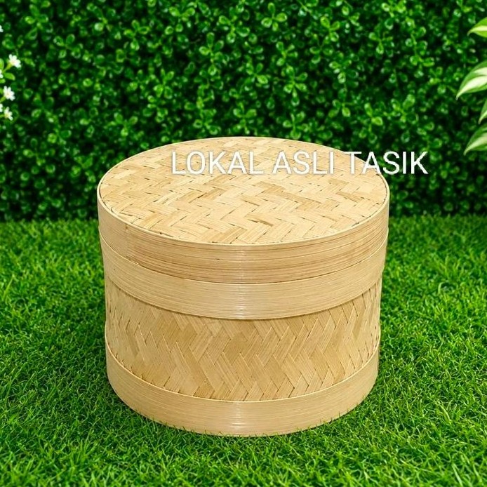 rantang bambu | rantang bambu modern | wadah nasi bambu | rantang anyaman bambu