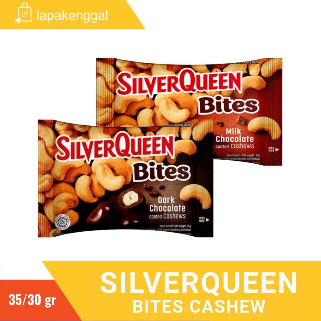 SILVERQUEEN BITES Cashew 30gr