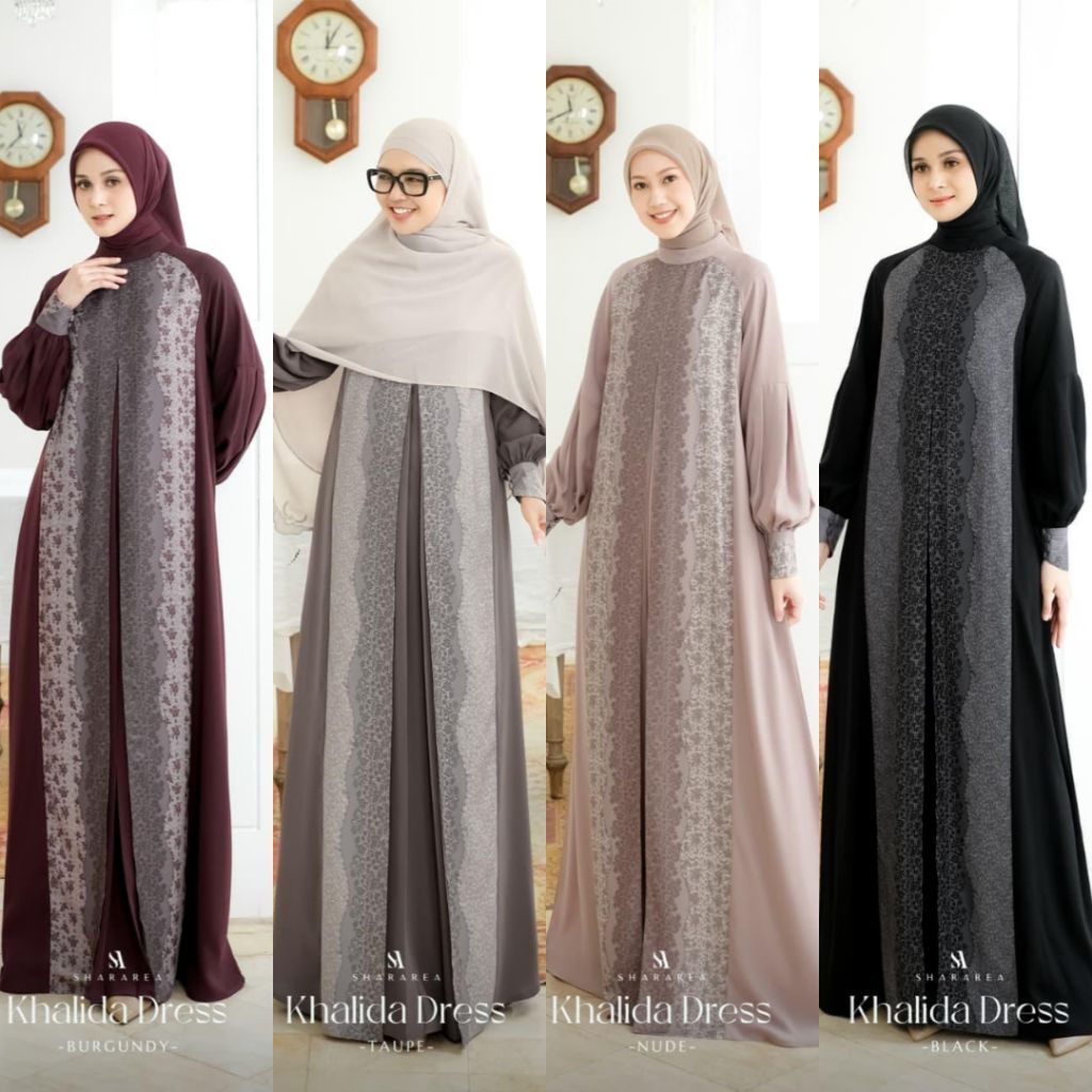Khalida Dress (Dress Saja) by shararea