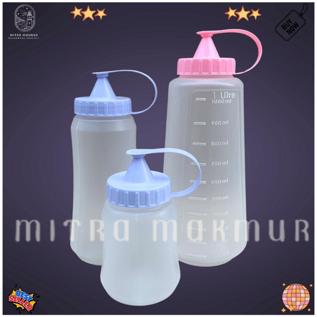 BOTOL KECAP PLASTIK BOTOL SAUS PLASTIK / BOTOL PLASTIK KECAP MURAH BOTOL SAMBEL 300ml, 500ml,1000ml