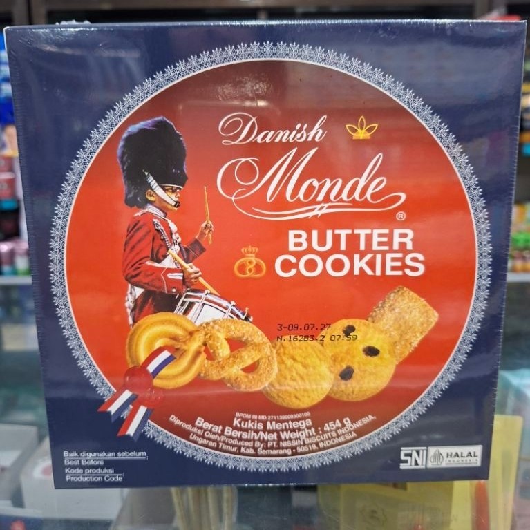 Monde Danish Butter cookies 454gEXP mei27