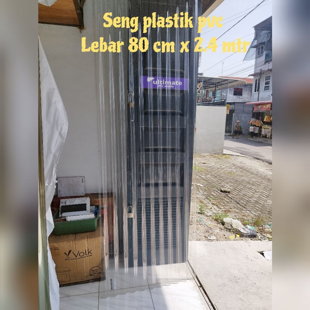Atap Gelombang Transparan PVC 0,8mm