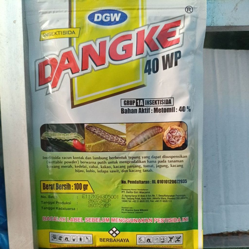 INSEKTISIDA DANGKE 40 WP - 100 GRAM / Dangke