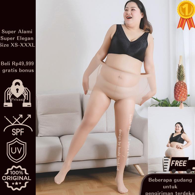 SUPER JUMBO NEW DESIGNHoshi tsuki stoking warna kulit/Stoking big size/stocking sexy/stoking wanita/