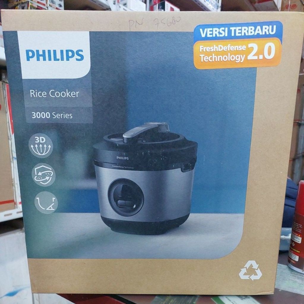 Rice Cooker PHILIPS HD-3211 Versi Terbaru.Megic Com PHILIPS HD-3211