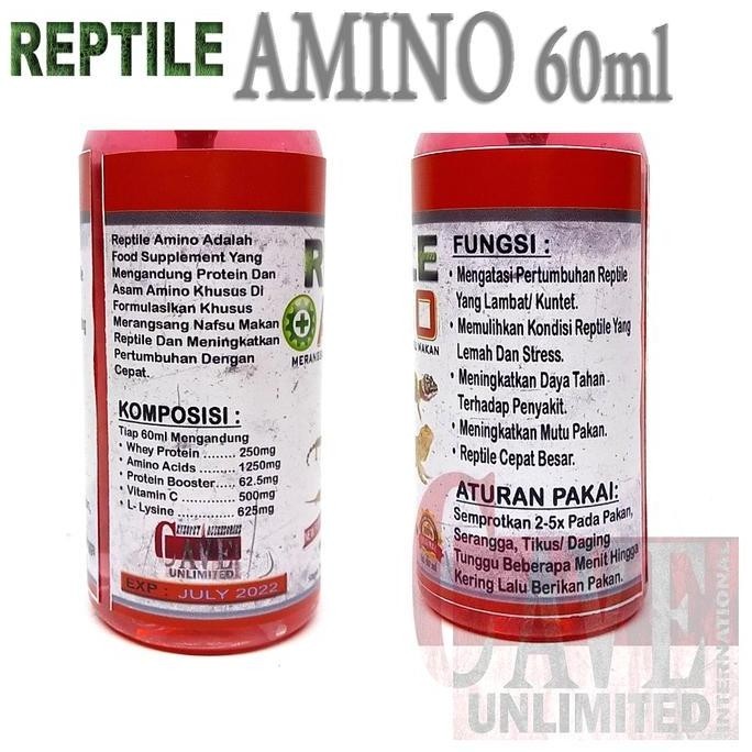 REPTILE+ REPTILE PLUS SUPLEMENT MAKANAN FOOD SUPPLEMENT REPTILE TORTO