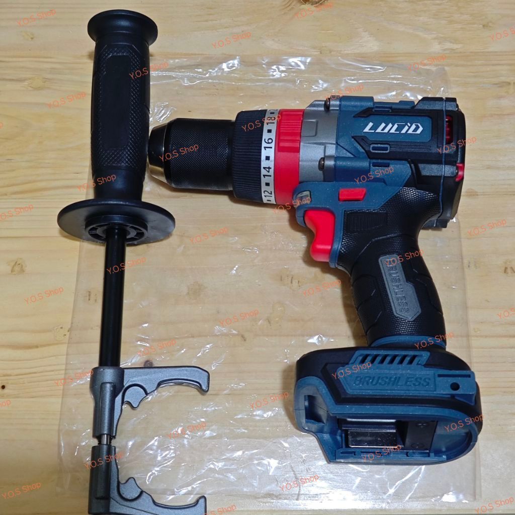 TERBARU LUCID LX80 BOR 160N.m BRUSHLESS IMPACT DRILL CORDLESS