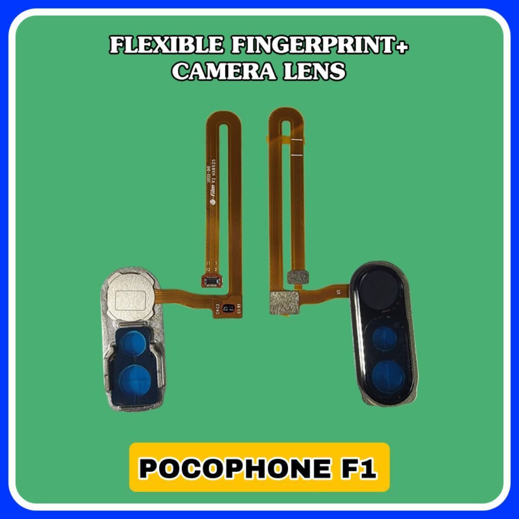 Fleksibel Sidik Jari + Lensa Kamera untuk POCOPHONE F1 - poco F1