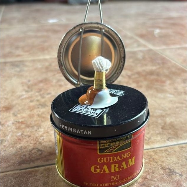 Lampu Unik Minyak Goreng Damar Ublik - Lampu Hias Mini - Lampu Ritual - Lampu Ublik