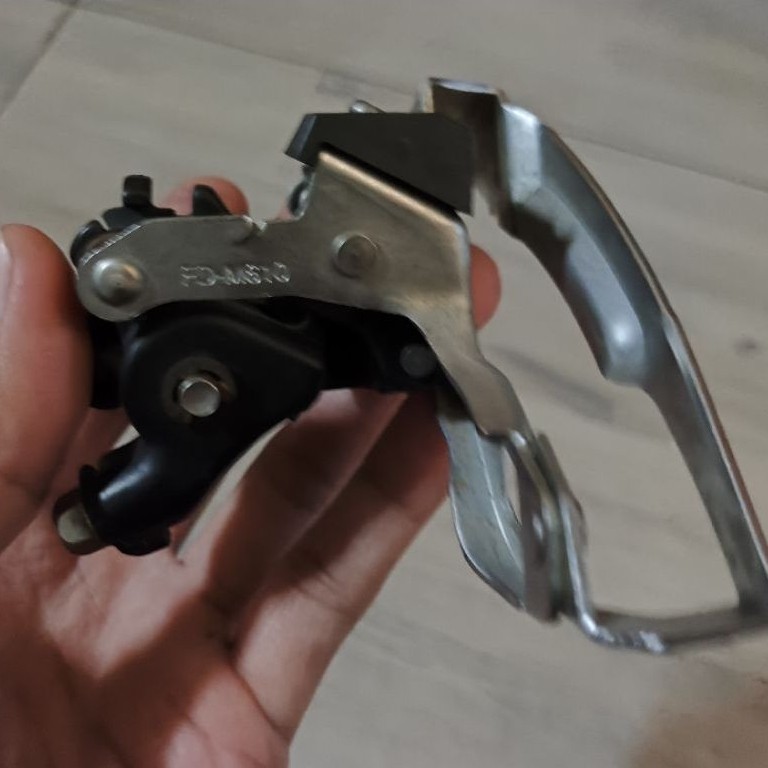 FD shimano Deore T610 japan  3speed bisa 48T tarikan  atas bawah 2nd normal