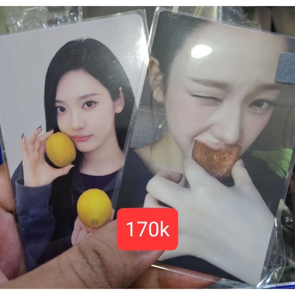 photocard karina qq music lemonade
