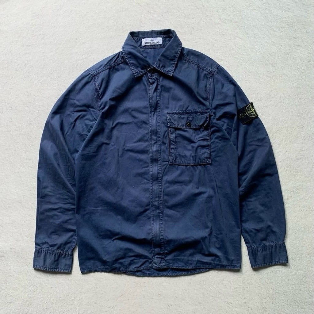 Stone Island Garment Dyed Overshirt