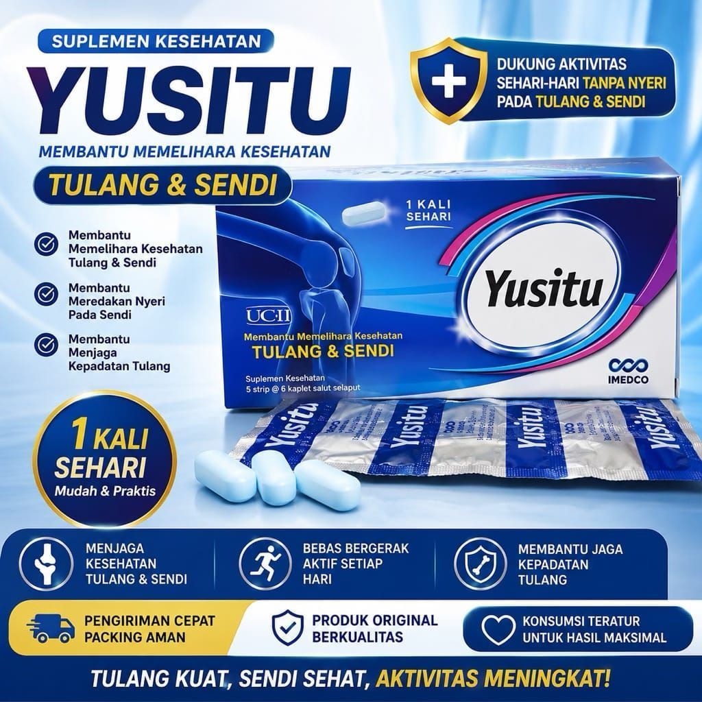 Yusitu Multivitamin Tulang Sendi 30 Kapsul